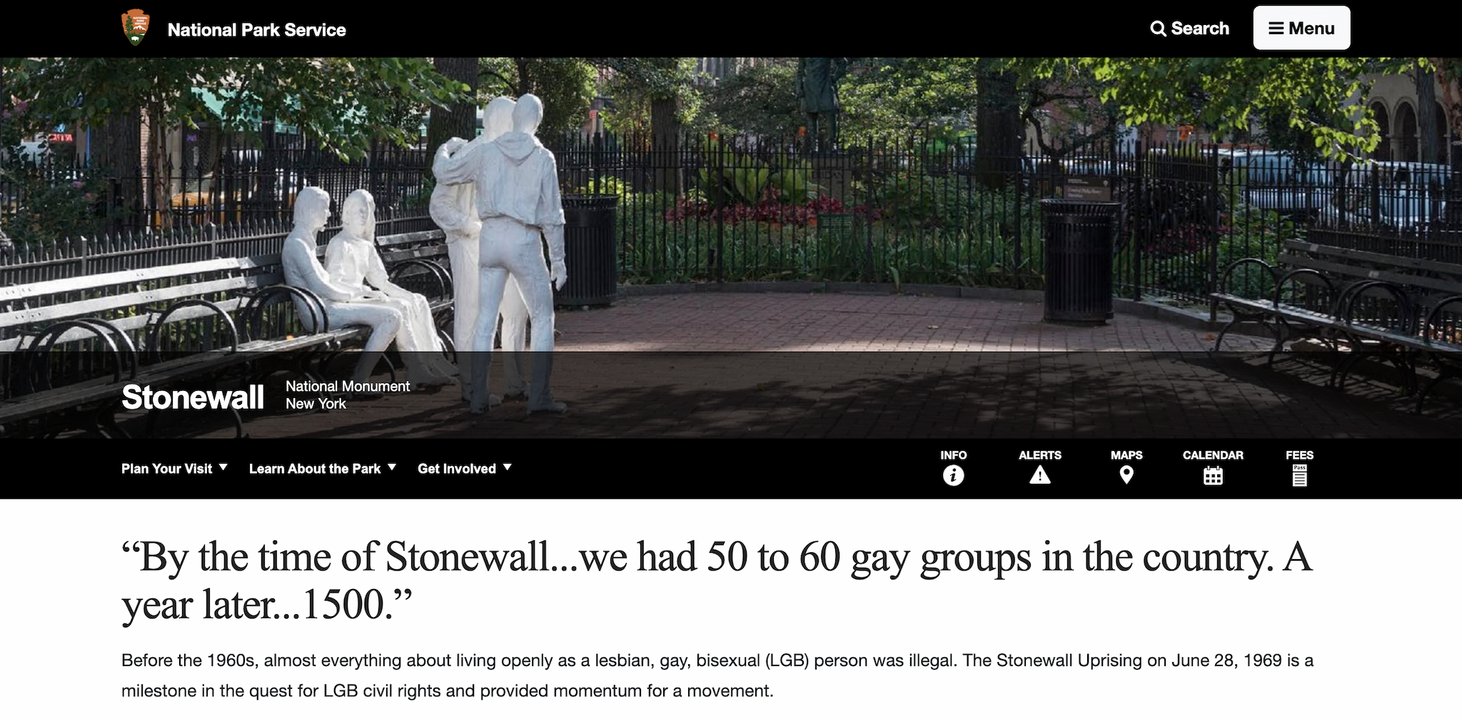 Homepage National Park Service